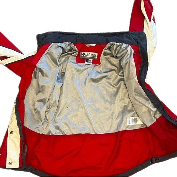 Columbia Vertex Ski Jacket. Red, White and Grey. Size M. Good Used Condition! - Picture 8 of 16